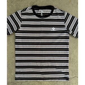 Converse Men's Striped Ribbed Tee Shirt Men's Size XS